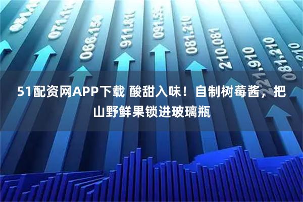 51配资网APP下载 酸甜入味！自制树莓酱，把山野鲜果锁进玻璃瓶