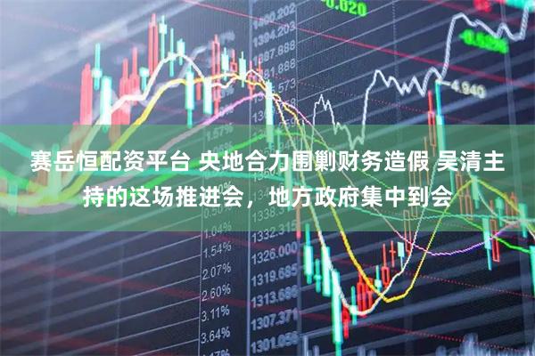赛岳恒配资平台 央地合力围剿财务造假 吴清主持的这场推进会，地方政府集中到会